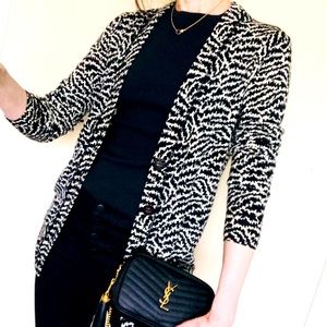 Tory Burch Simone wool  long Cardigan sweater XS